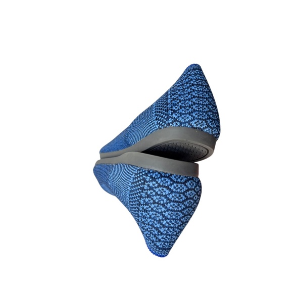 Rothy’s lapis blue python shoes rare 6.5 - Picture 5 of 8